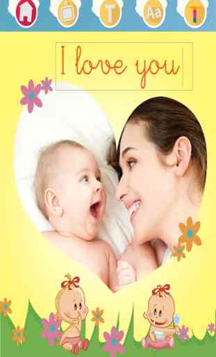 Baby photo frames – Photo editor for kids 2