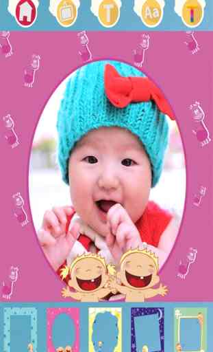 Baby photo frames – Photo editor for kids 3