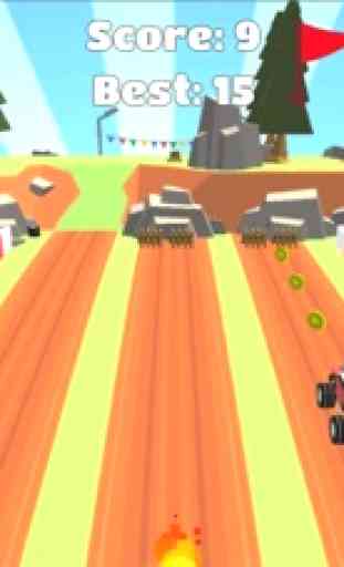 Blocky Monster - Highway Truck Games 2