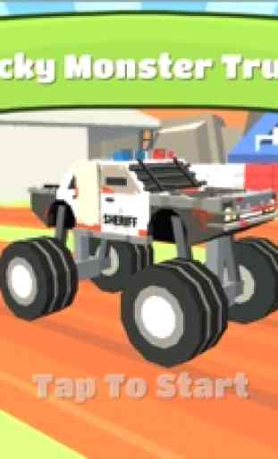 Blocky Monster - Highway Truck Games 3