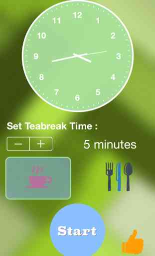 buzzer - tea and lunch break application 2
