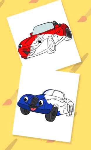 Cars coloring book & drawing 1