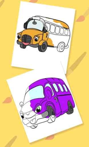 Cars coloring book & drawing 3