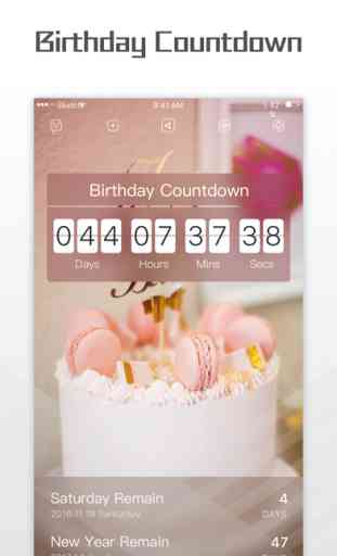 Countdown: Count Down Birthday 1