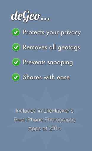 deGeo - Geotag Remover, EXIF Viewer Photo Privacy Tool 4