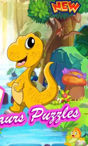 dinosaur puzzle : pre-k educational activities 2
