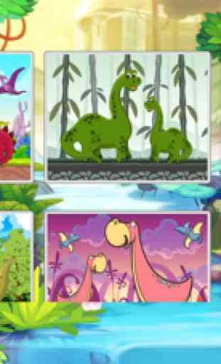 dinosaur puzzle : pre-k educational activities 4