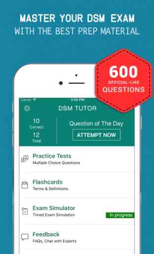 DSM-5 Practice Exam Prep 2017 – Q&A Flashcards 1