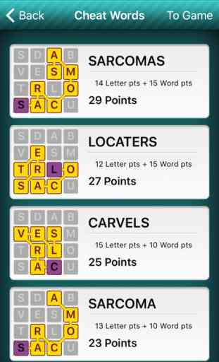 EZ Words Finder - cheat for Word Streak game 3