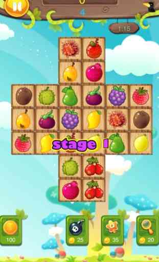 Fruit pop Classic-Fruit Line pop game 3