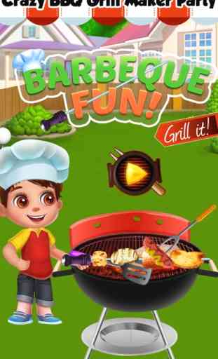 Grill BBQ Maker! Fun Fair Food Barbeque Party 1