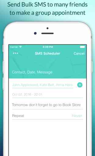 Group Scheduler - Auto Response Text and Bulk SMS 2