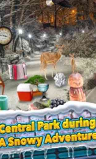 Hidden Objects New York - Central Park Winter 2