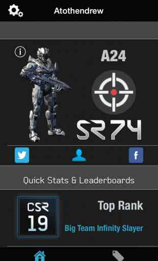 Infinity: Stat Tracker for Halo 4 1
