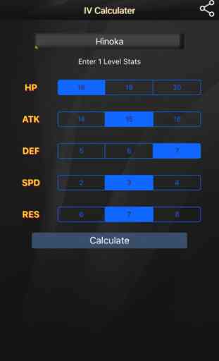 IV Calculator for Fire Emblem Heroes + 1