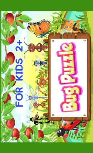 Jigsaw puzzles bug & insect games for toddlers 1