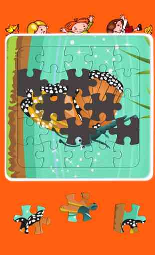 Jigsaw puzzles bug & insect games for toddlers 3