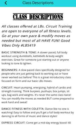LBs Circuit Training 3