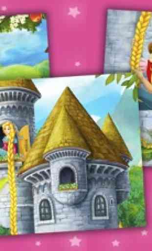 Princess Rapunzel magic kids coloring pages – Pro 2