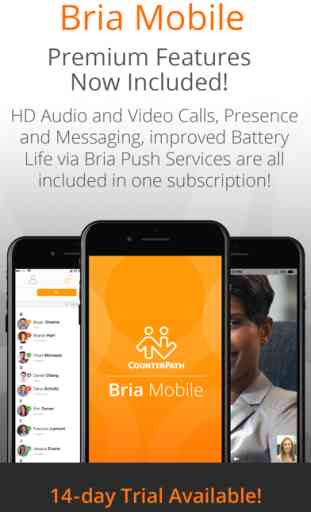 Bria Mobile: VoIP Softphone 1