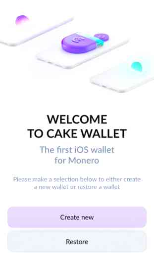 Cake Wallet for XMR Monero 1