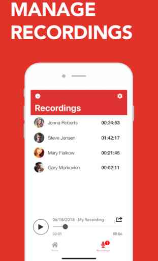 Call Recorder for iPhone - Rec 4