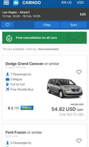 Car Rental carngo.com App 3