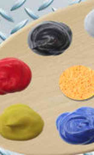 Color Mix (Cars) - Learn Paint Colors by Mixing Car Paints & Drawing Vehicles for Preschool Boys 2