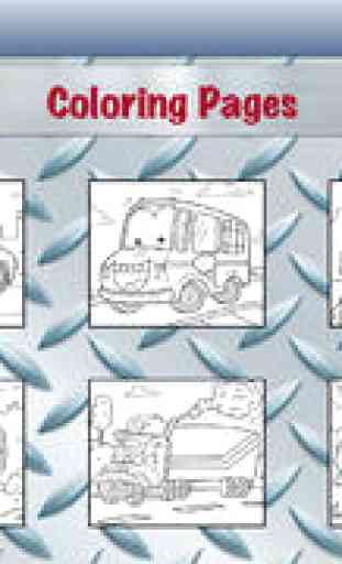 Color Mix (Cars) - Learn Paint Colors by Mixing Car Paints & Drawing Vehicles for Preschool Boys 4