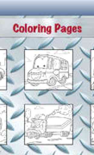 Color Mix (Cars): Learn Paint Colors by Mixing Car Paints & Drawing Vehicles for Preschool Children 4