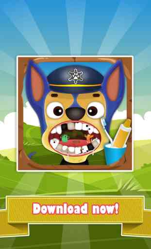 Crazy Little Dog Dentist Mania – Animal Teeth Games for Kids Free 1