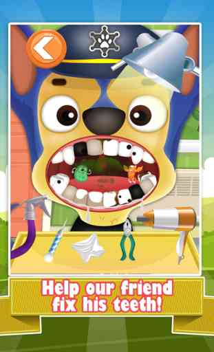 Crazy Little Dog Dentist Mania – Animal Teeth Games for Kids Free 4