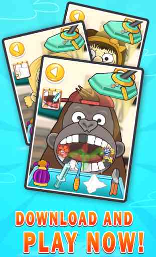 Crazy Little Eddy's Virtual Dentist – The Teeth Games for Kids Free 4