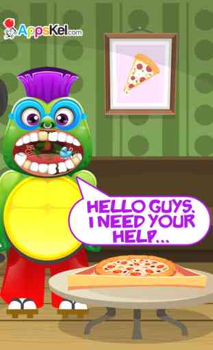 Crazy Little Mutant Animal Dentist – Ninja Tooth Games for Kids Pro 1