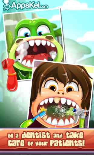 Crazy Nick's Dinosaur Dentist – T-Rex Dentistry Games for Kids Free 1