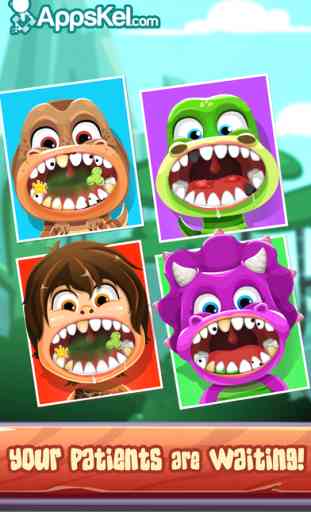 Crazy Nick's Dinosaur Dentist – T-Rex Dentistry Games for Kids Free 3