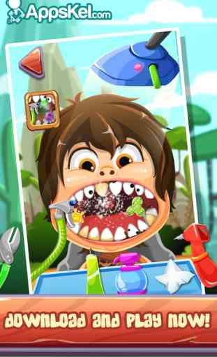Crazy Nick's Dinosaur Dentist – T-Rex Dentistry Games for Kids Free 4
