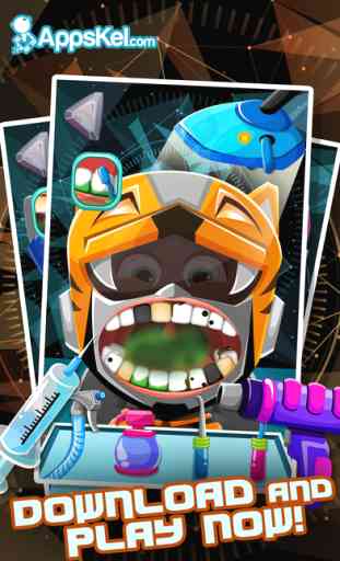 Crazy Ninja Nick's Dentist Story – Teeth Dentistry Games for Free 4