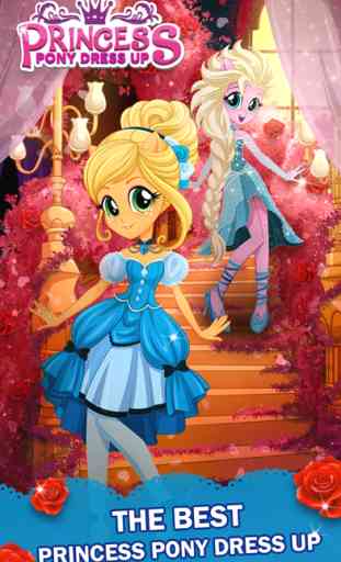 Descendants of Princess Pony Girl - For Equestria girls and ever after dress-up game 2