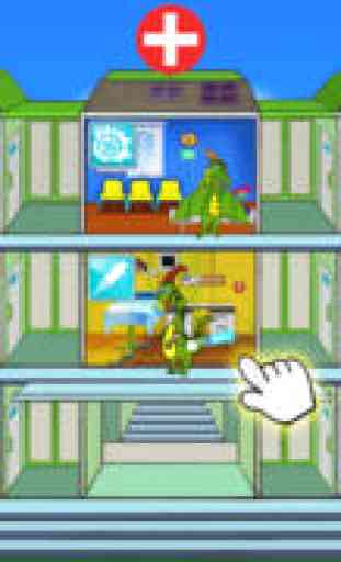 Dino Hospital－ Educational Doctor Games For Kids Boys & Girls Education Free 1