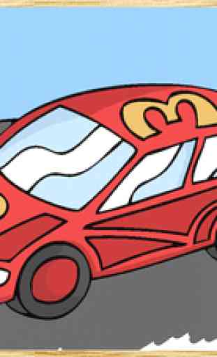 Color cars - car coloring games 1