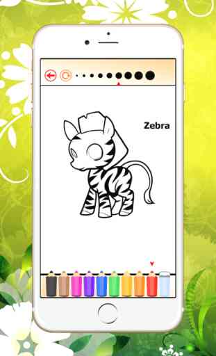 Coloring Book Animal of Africa: Free Game for Kids 4