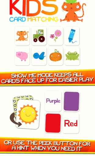 Colors Card Matching Early Learning Color Games for Kids Free 2