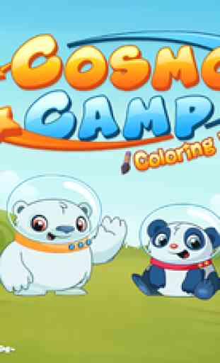 CosmoCamp: Coloring Book Game App for Toddlers and Preschoolers 1