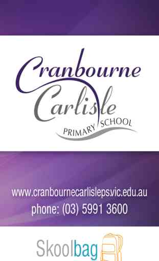 Cranbourne Carlisle Primary School - Skoolbag 1