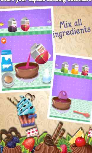 Crazy Cupcakes Maker Cooking games 2