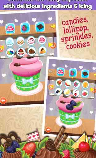 Crazy Cupcakes Maker Cooking games 4