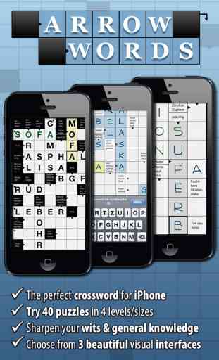 Crossword: Arrow Words - the Free Crosswords Puzzle App for iPhone 1