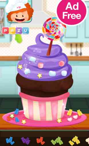 Cupcake Chefs - Making & Cooking Cupcakes Games for Kids, by Pazu 2
