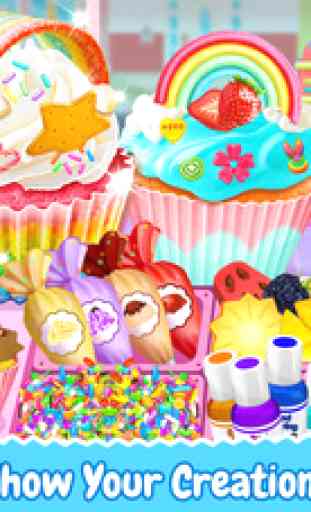 Cupcake Maker! Sweet Food Cooking Dessert Games 4